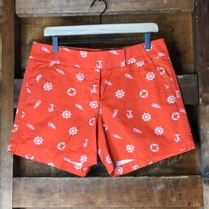 J.Crew Nautical Print Broken In Chino